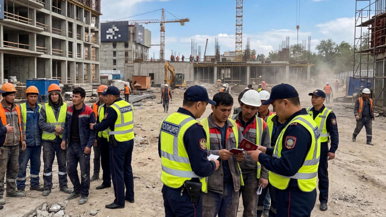Шымкентте «Мигрант» іс-шарасы барысында 700-ден астам құқық бұзушы анықталды